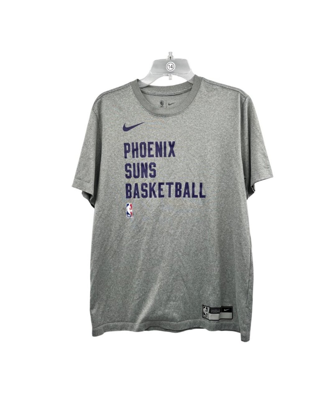 The Nike Tee Men's Phoenix Suns Dri-Fit T-Shirt Gray/Multi Size Medium NBA
